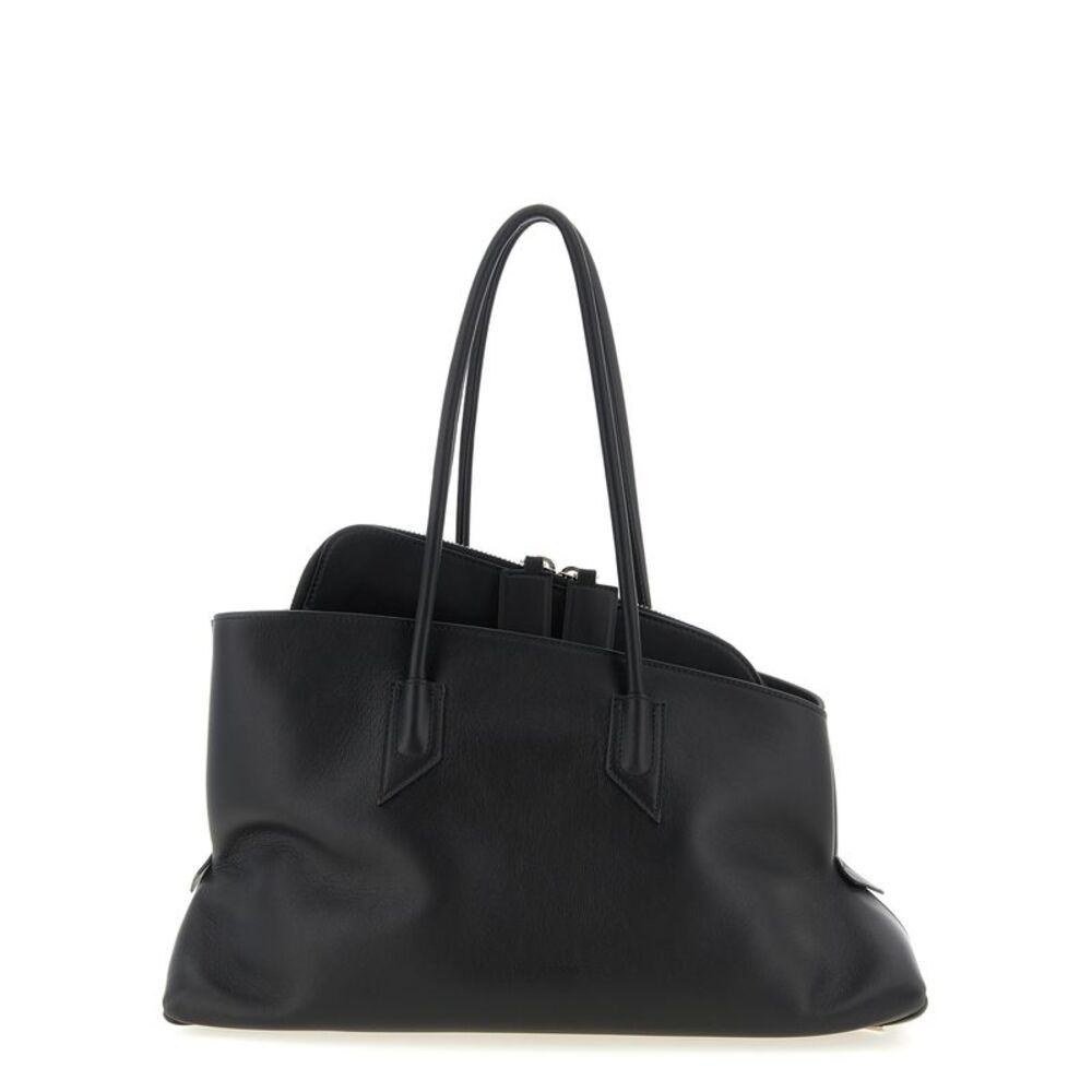 The Attico Black Calfskin Shoulder Women's Bag